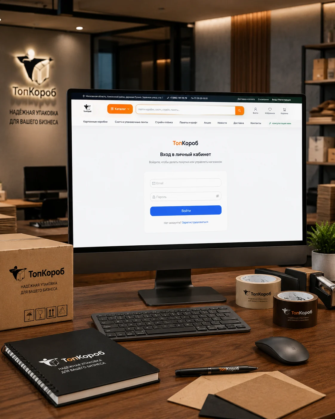 ТопКороб interface